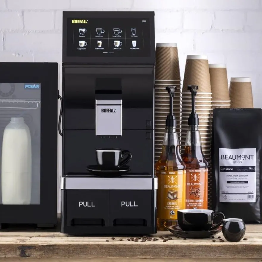 Buffalo Bean to Cup Kaffeemaschine mit großem Touchscreen