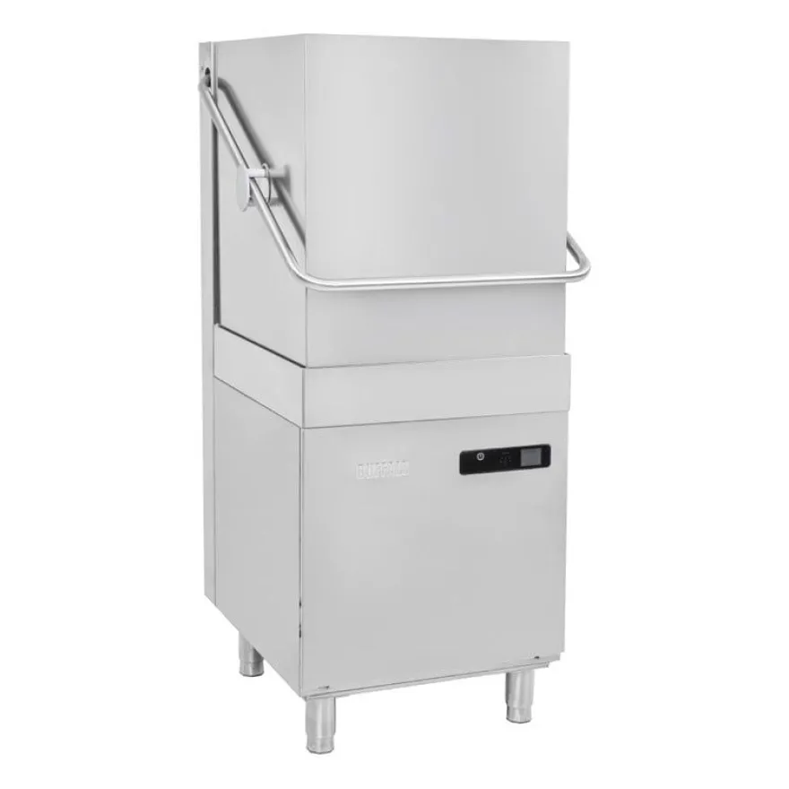 Buffalo Digital-Durchschubgeschirrspüler mit Ablaufpumpe 9,7 kW Dreiphasen