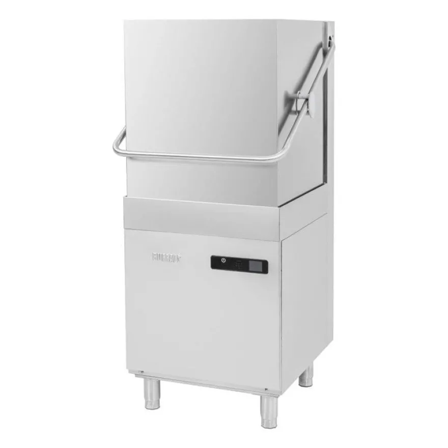 Buffalo Digital-Durchschubgeschirrspüler mit Ablaufpumpe 9,7 kW Dreiphasen
