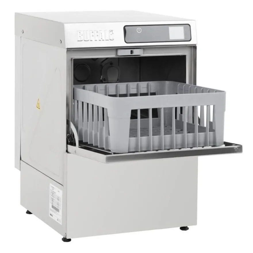 Buffalo Digitaler Gläserspüler für die Arbeitsplatte 350mm Korb 3.3kW