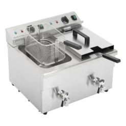 Buffalo Doppel-Induktionsfritteuse 2x 3000W