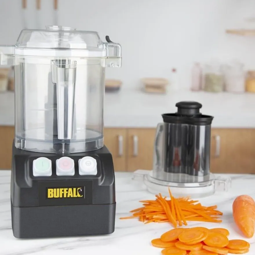 Buffalo Multifunktions-Küchenmaschine, Cutter & Gemüseschneider 3 Liter