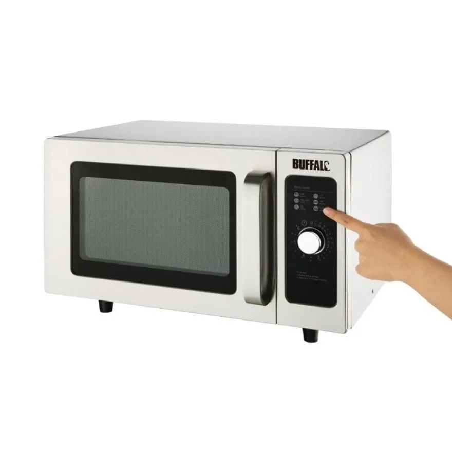 Buffalo Professional Mikrowelle 25L 1000W Manuelle Steuerung