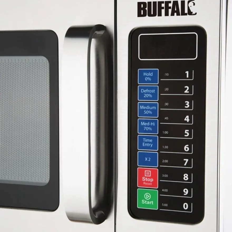 Buffalo Professional Mikrowelle 25L 1000W Programmierbar