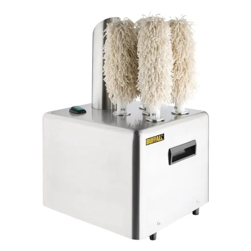 Buffalo professionelle Gläserpoliermaschine