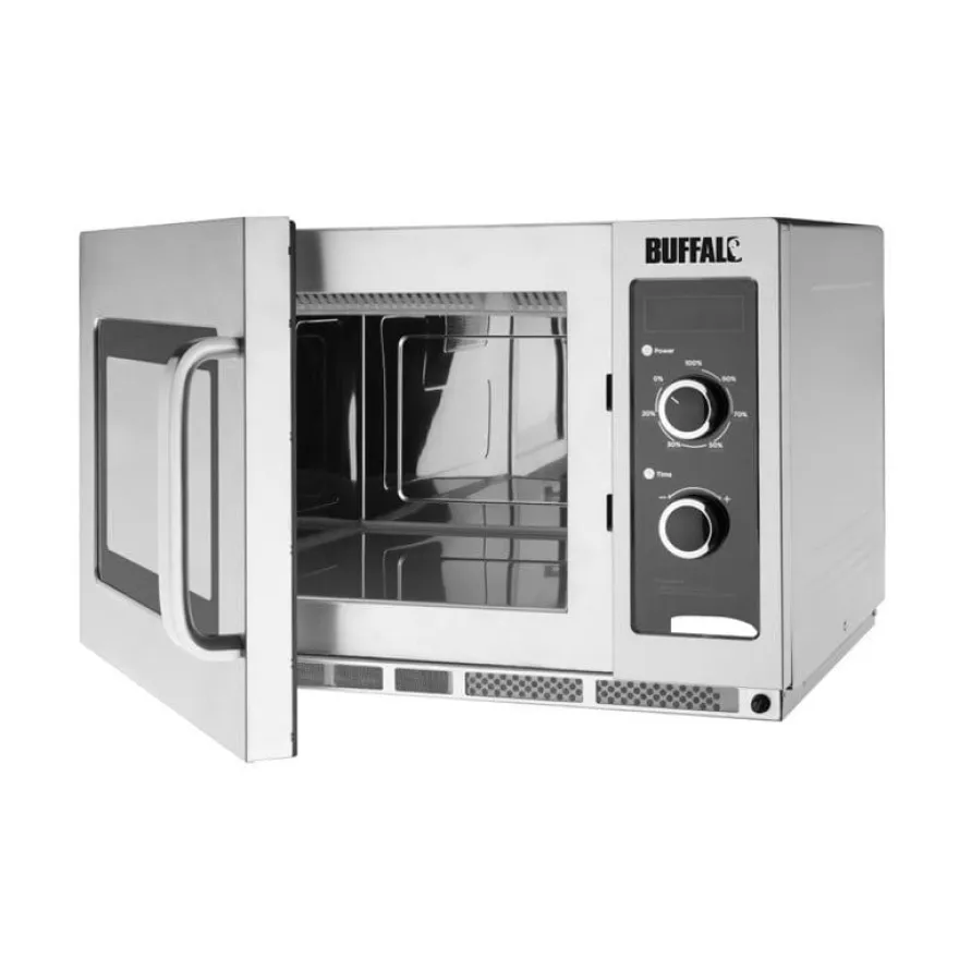Buffalo professionelle Mikrowelle manuell 34L 1800W