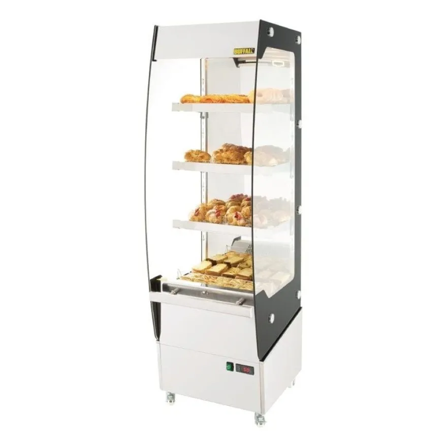 Buffalo Slimline Wärmevitrine 220L