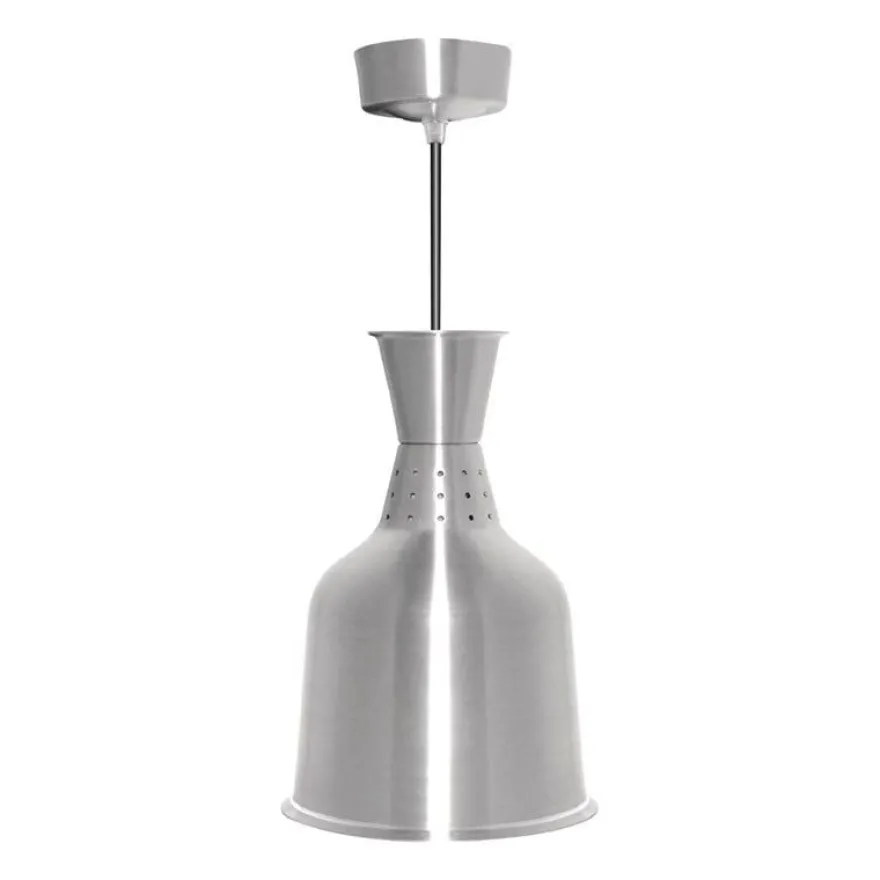 Buffalo Wärmelampe mit Silber-Finish