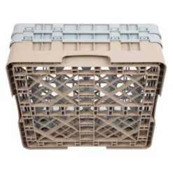 Cambro Gläserspülkorb beige mit 25 Fächern max Glashöhe 13,3cm
