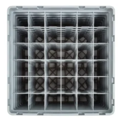 Cambro Gläserspülkorb beige mit 36 Fächern max Glashöhe 29,8cm