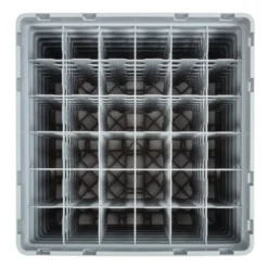 Cambro Gläserspülkorb beige mit 36 Fächern max Glashöhe 29,8cm