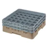 Cambro Gläserspülkorb beige mit 36 Fächern max Glashöhe 13,3cm