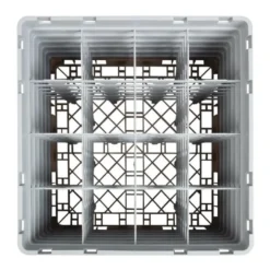 Cambro Gläserspülkorb beige mit 16 Fächern max Glashöhe 29,8cm