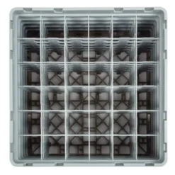 Cambro Gläserspülkorb beige mit 36 Fächern max Glashöhe 25,7cm