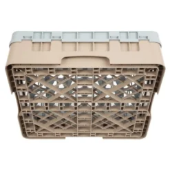 Cambro Gläserspülkorb beige mit 49 Fächern max Glashöhe 9,2cm