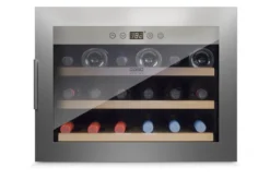 CASO WineSafe Einbaukühlschrank 18 EB Inox