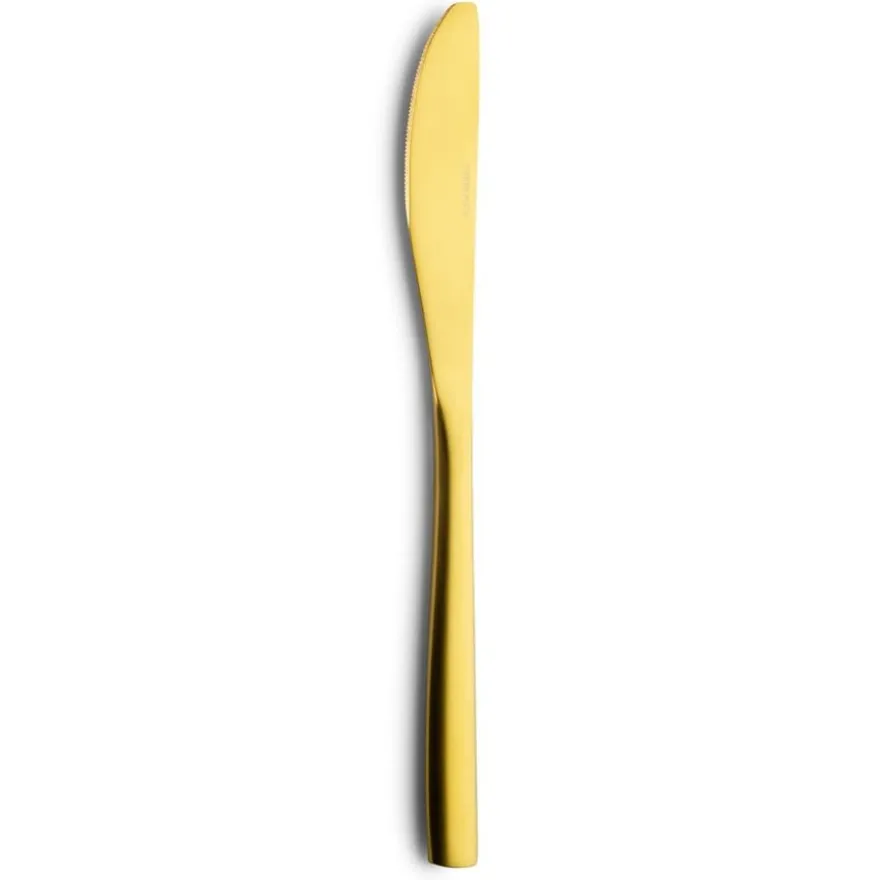 Comas Serie BCN Colors Gold 18/0 Tafelmesser