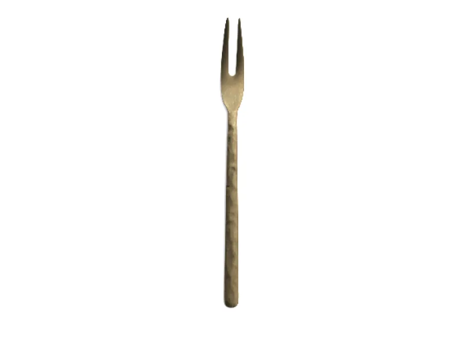 COMAS Serie Kodai Vintage Gold Kuchengabel