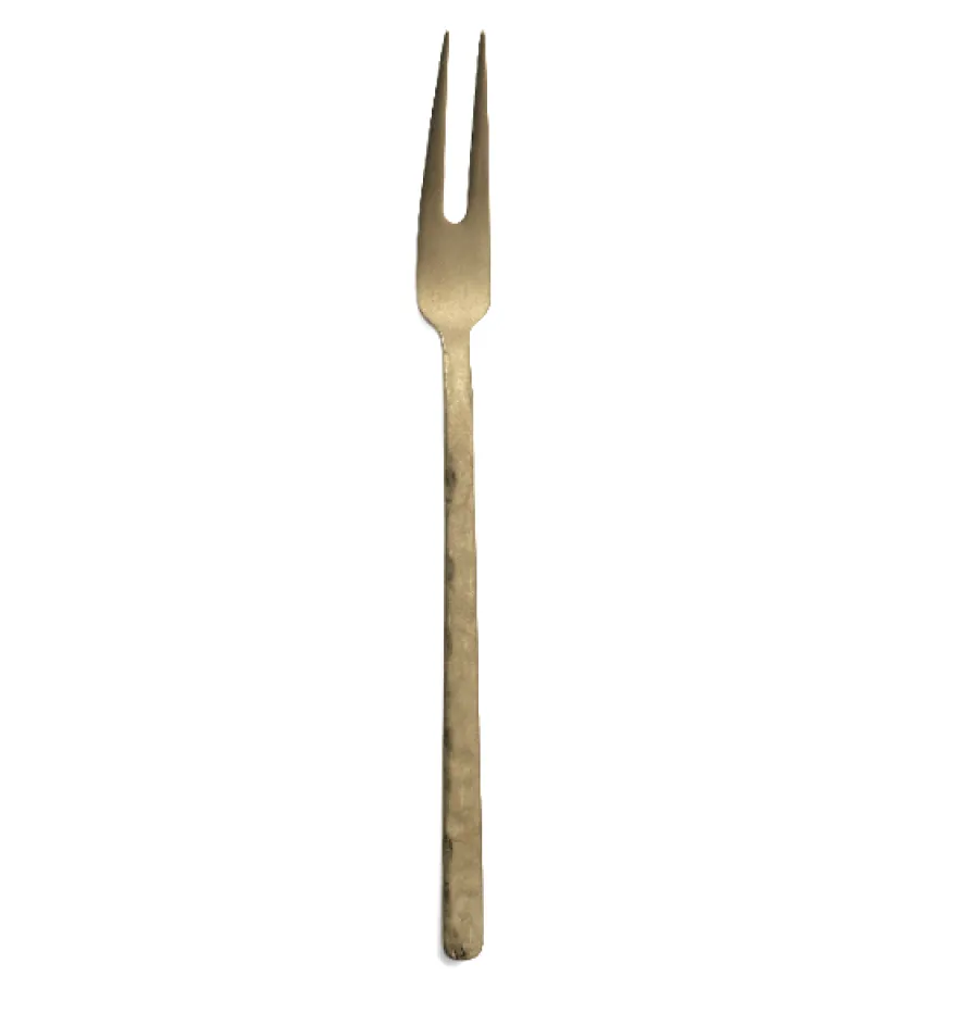 COMAS Serie Kodai Vintage Gold Menugabel m. 2 Zinken