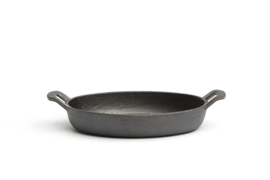COMAS Tradicion Gusseisen ovale Servier-Pfanne 180x126 mm