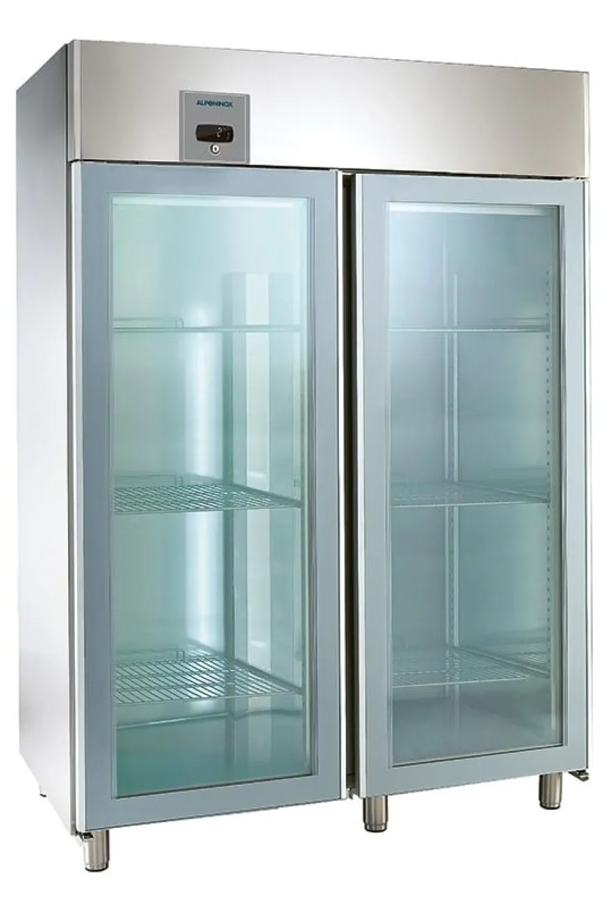 COOL-LINE Glastürkühlschrank KU 1402-G BASE