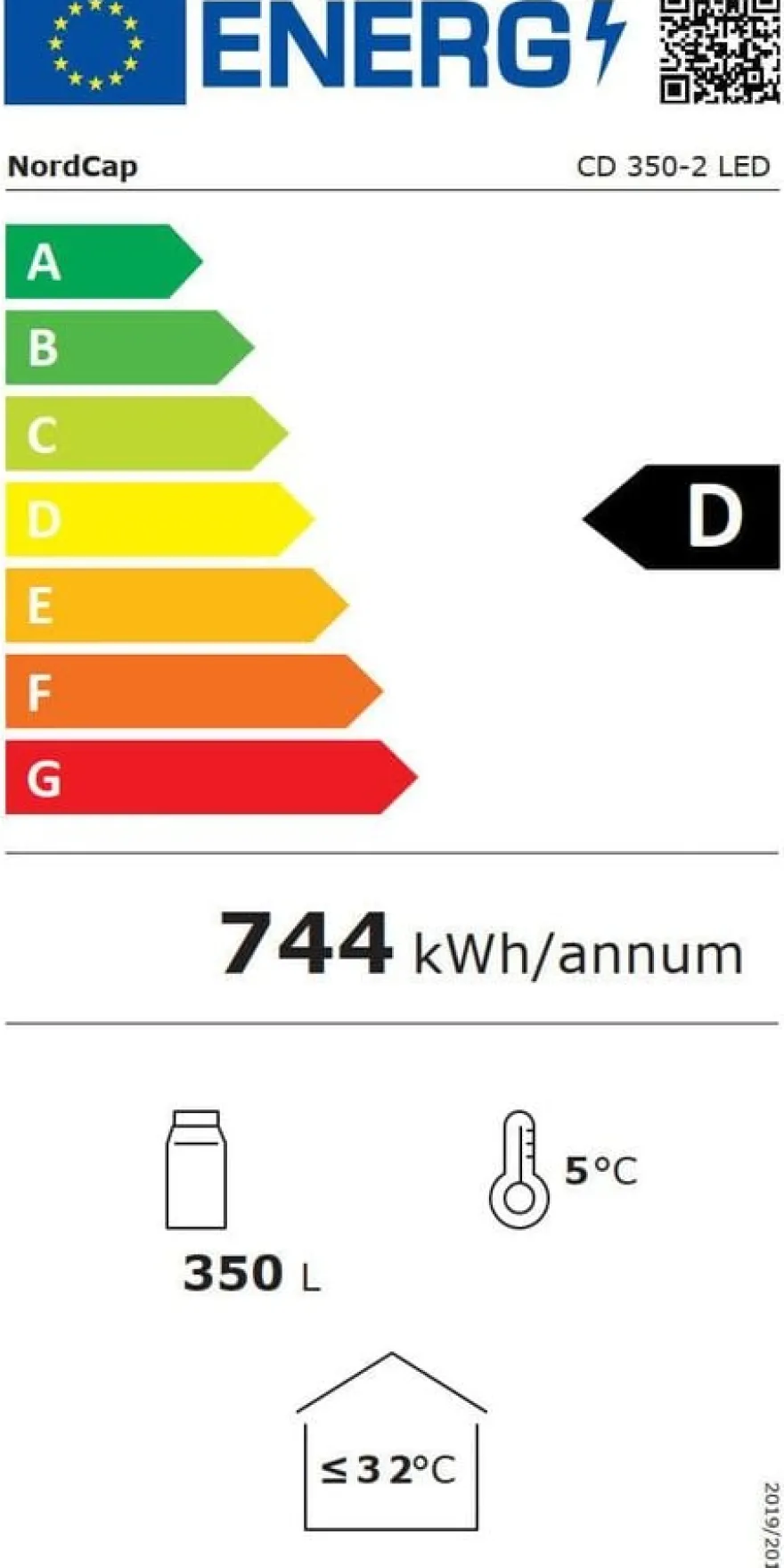 COOL-LINE-Kühlschrank CD 350-2 LED