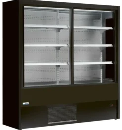 COOL-LINE Wandkühlregal OLIMPO 150 mit Schiebetüren