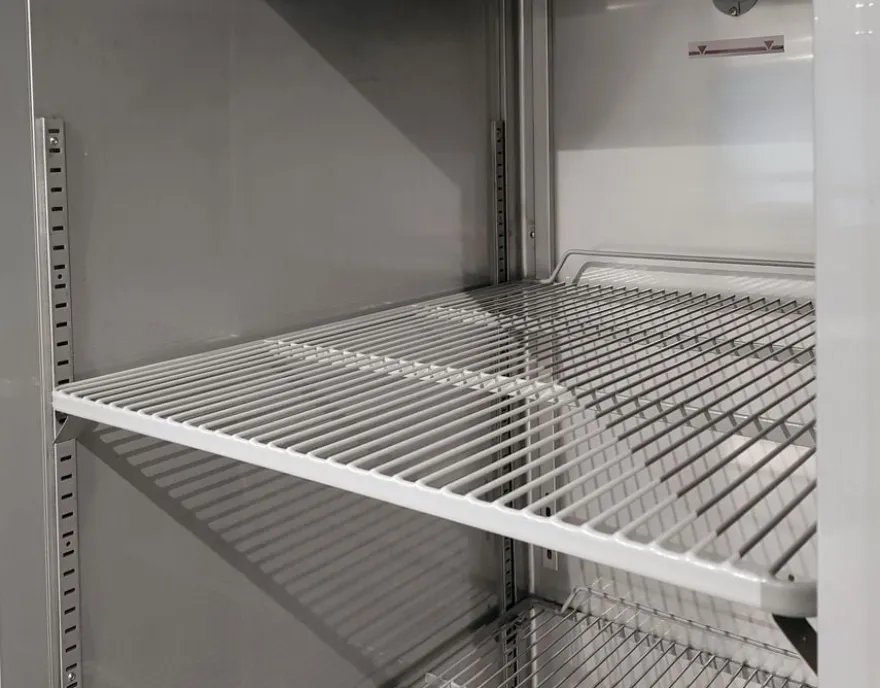 Coreco Edelstahlkühlschrank US Range 2200