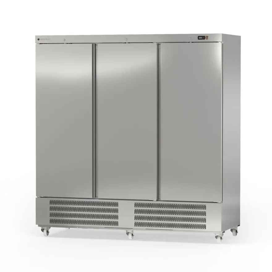 Coreco Edelstahlkühlschrank US Range 2200