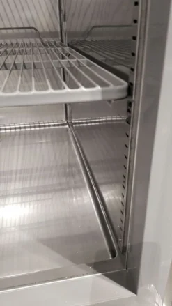 Coreco Edelstahlkühlschrank US Range 2200 mit Glastür