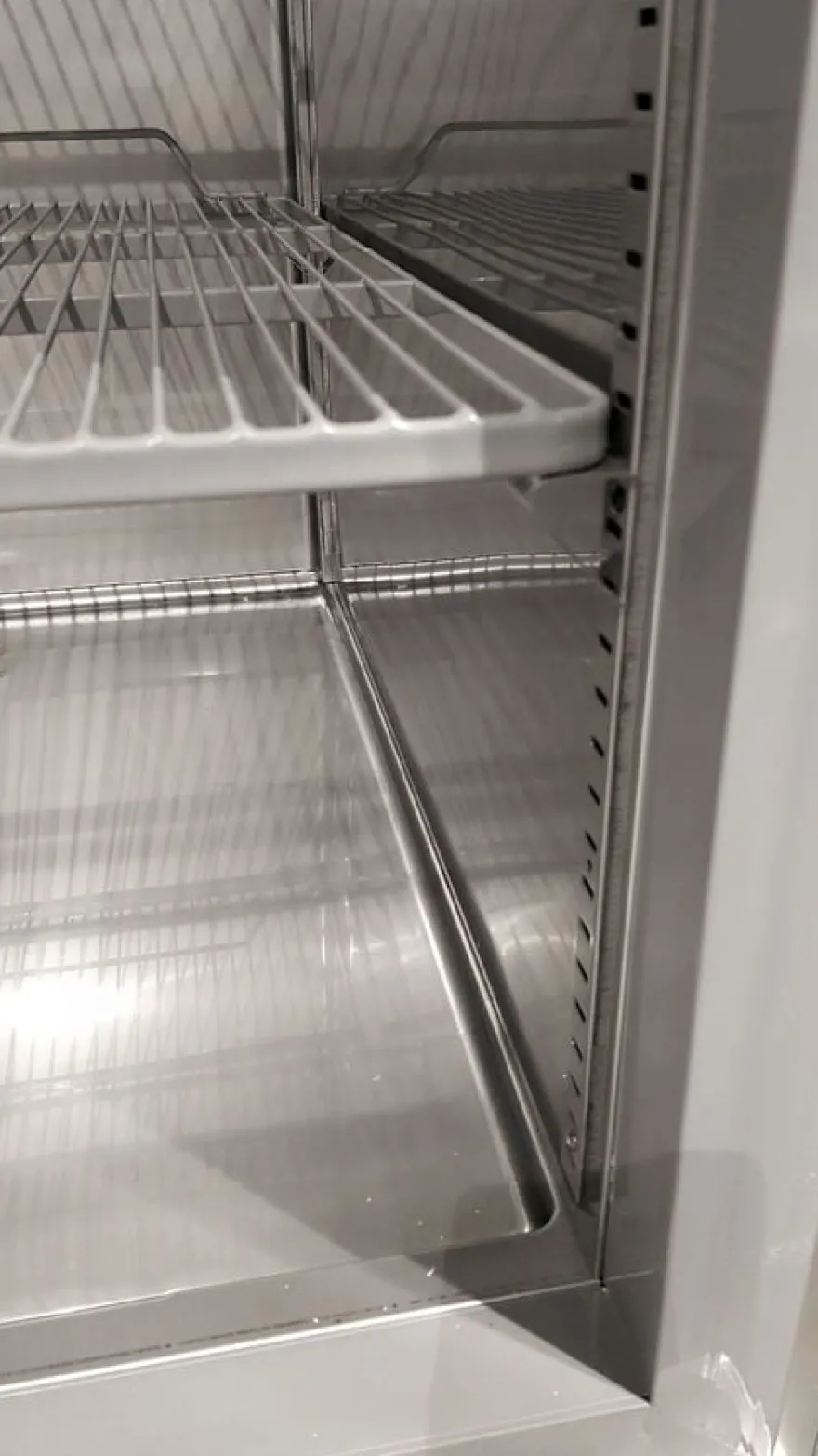 Coreco Edelstahlkühlschrank US Range 2200 mit Glastür