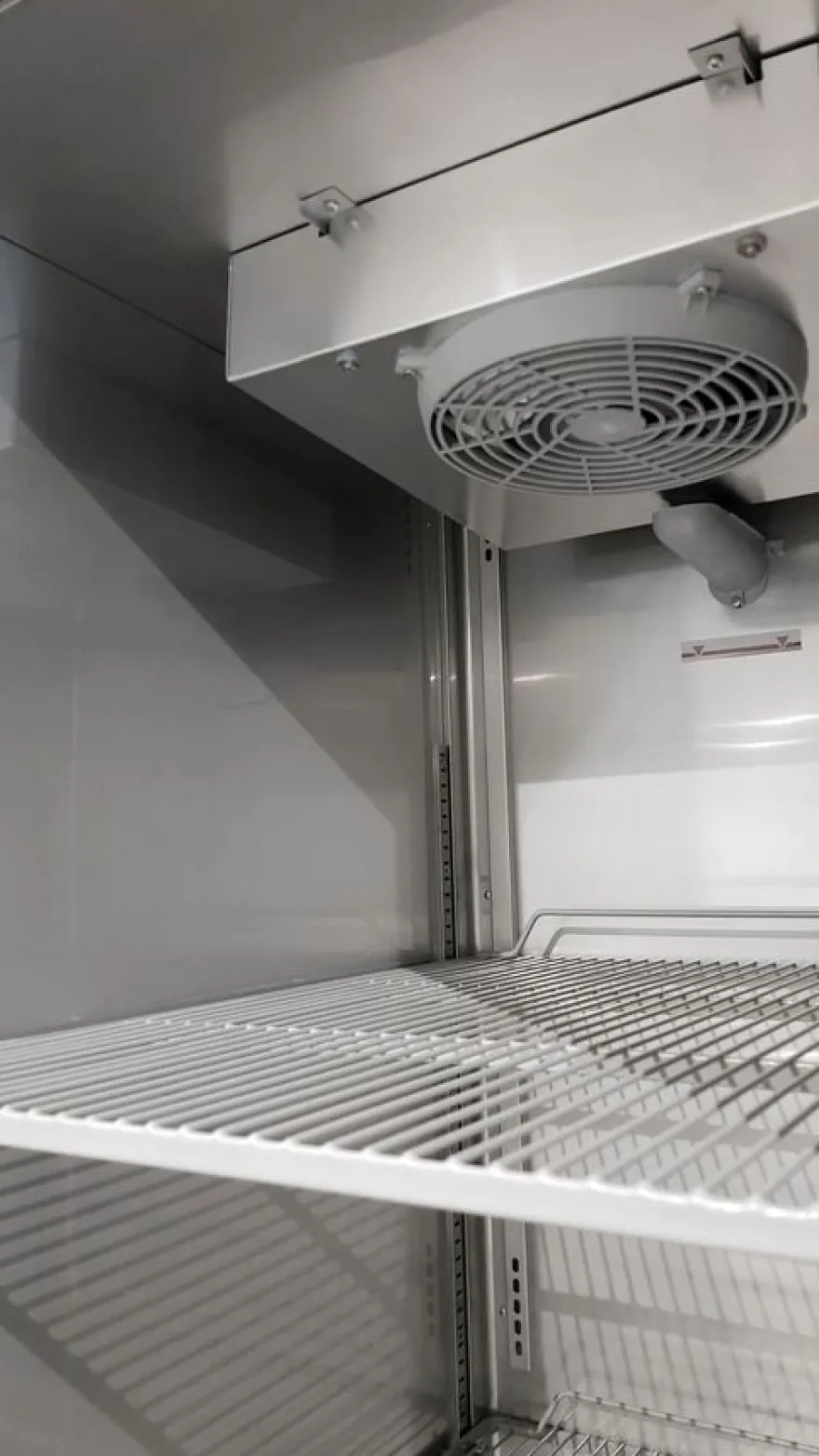 Coreco Edelstahlkühlschrank US Range 650 mit Glastür