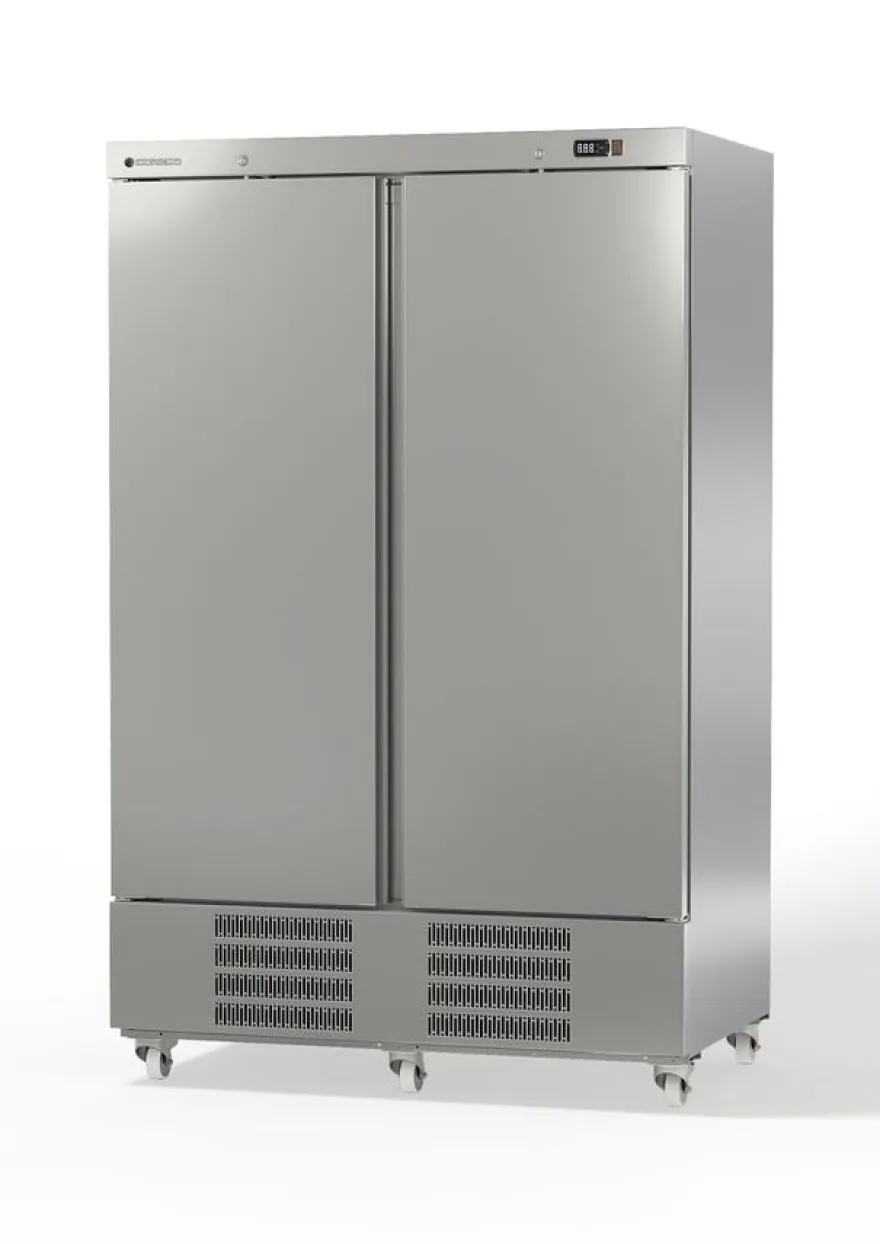 Coreco Edelstahltiefkühlschrank US Range 1400