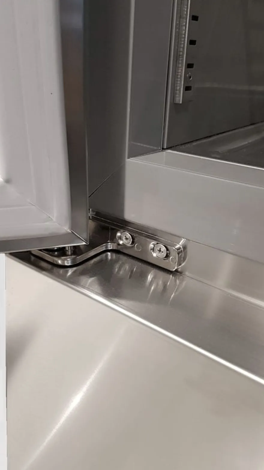 Coreco Edelstahltiefkühlschrank US Range 650