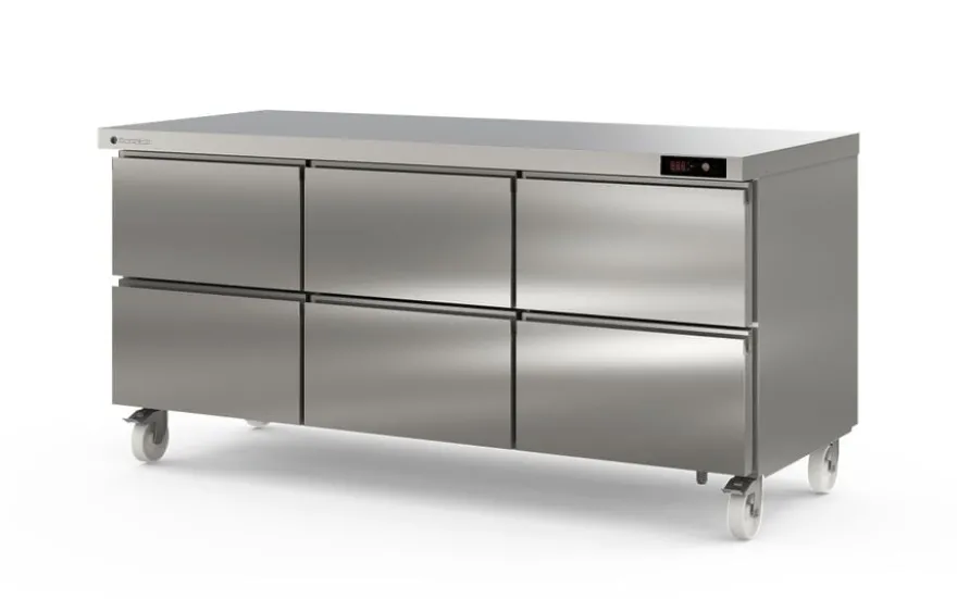 Coreco Kühltisch US Range 1800 - 0/6
