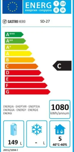 Coreco Kühltisch US Range 700 -1/0