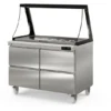 Coreco Saladette US Range 1200 - 0/4 mit Glasaufsatz