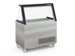 Coreco Saladette US Range 1200 - 1/2 mit Glasaufsatz