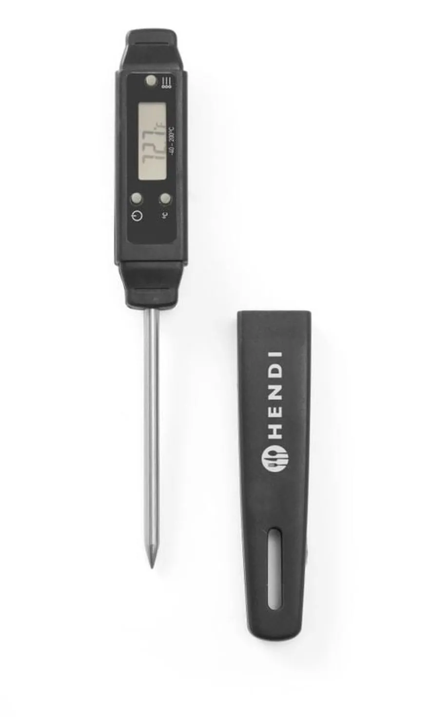 Digitales Einstechthermometer mit Klipp -10 bis 200 Grad