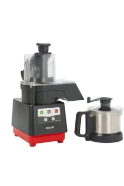 Dito Sama Prep4You Combi Kutter/Gemüseschneider 2,6l - variable Geschwindigkeit 500-3600 U/Min, Edelstahlkessel, microverzahnte Messer, mit Auswurfscheibe