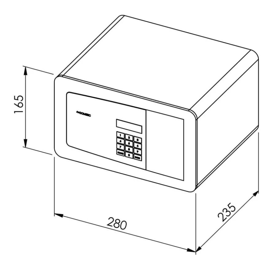 Dometic Hotelsafe MD 283 Premium Class