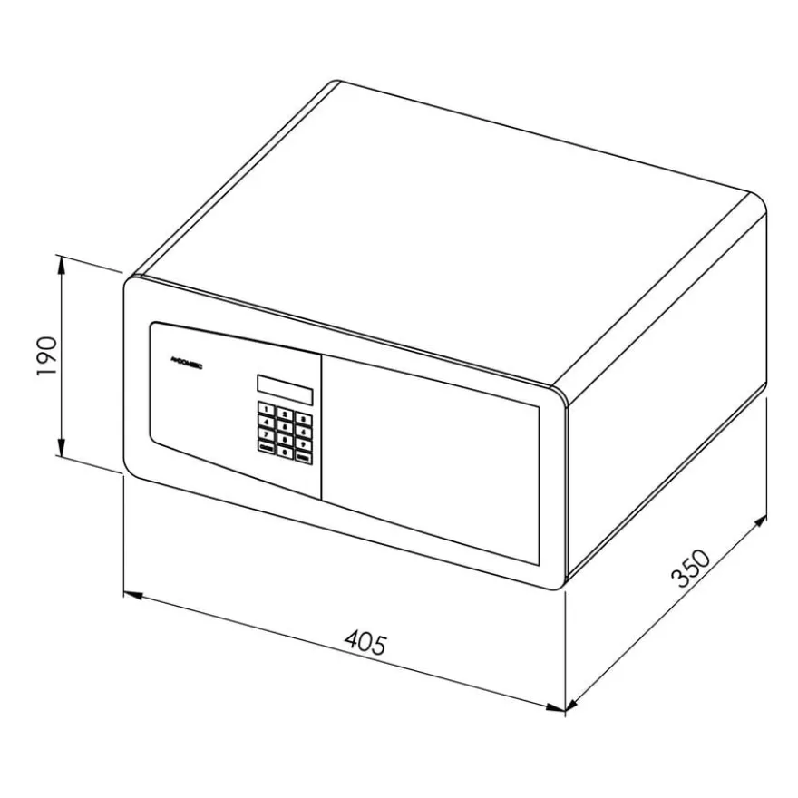 Dometic Hotelsafe MD 408 Premium Class