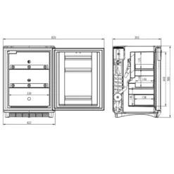 Dometic Medikamentenkühlschrank DS 301H
