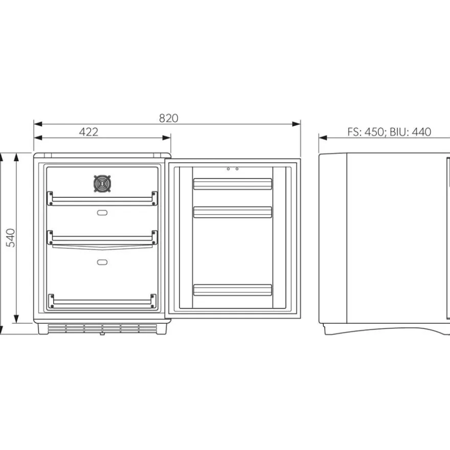 Dometic Medikamentenkühlschrank HC 302 nach DIN 13277