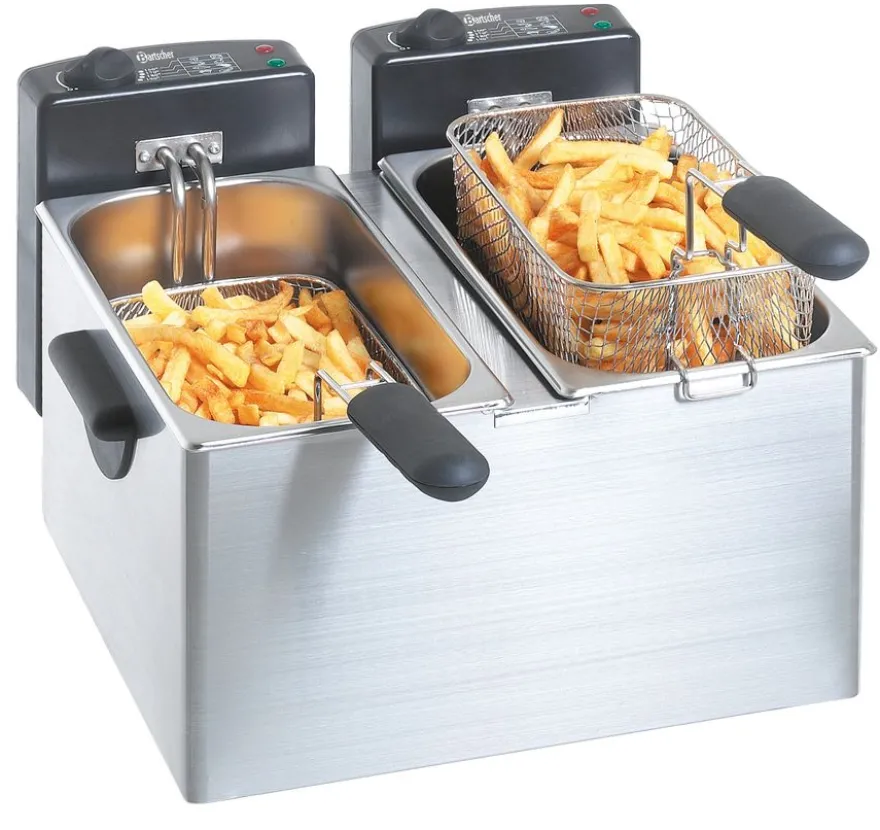 Doppel-Fritteuse "MINI III" 2x4L