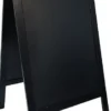 Doppeltafel 120 cm, schwarz,Fläche: 58 cm x 88 cm