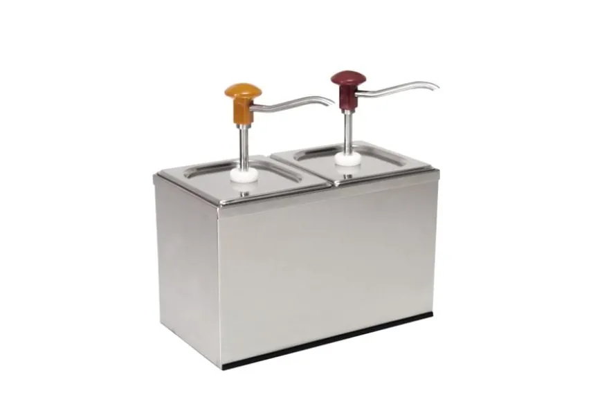 Dosierspender GN 1/6 - 2x 3 Liter