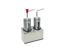 Dosierspender Round mit Sichtfenster -2x 2 Liter