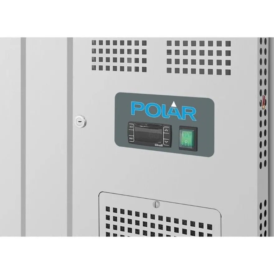 Dreitürige Saladette Thekenkühlschrank der Polar U-Serie