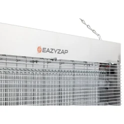 Eazyzap LED Insektenvernichter 150m² 20W, gebürsteter Edelstahl, energieeffizient